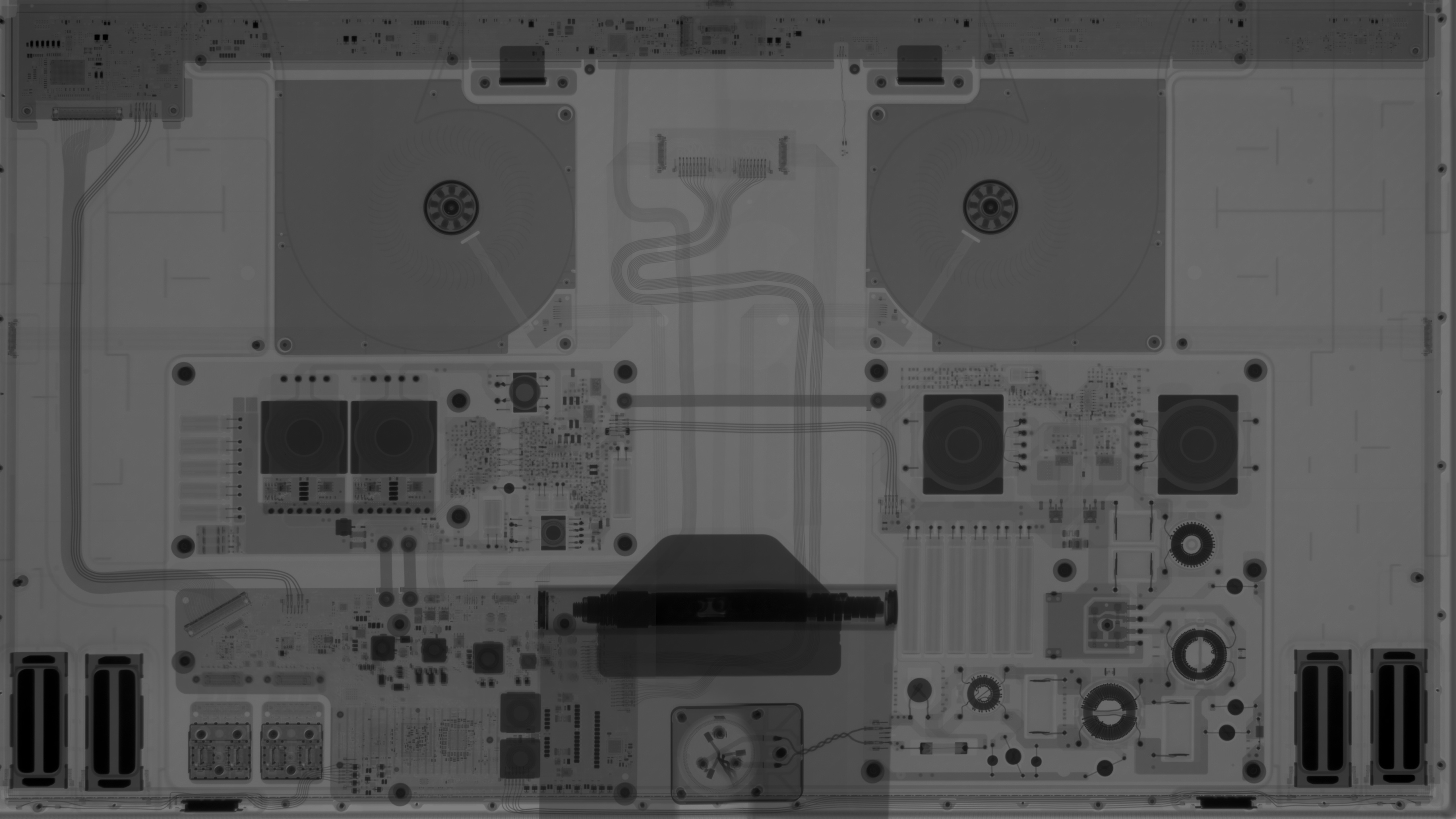 X-ray of the Apple Studio Display